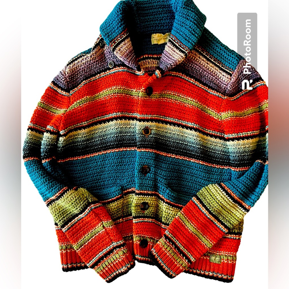 Ralph Lauren Denim & Supply Southwest Inspired Cardigan Sweater RARE